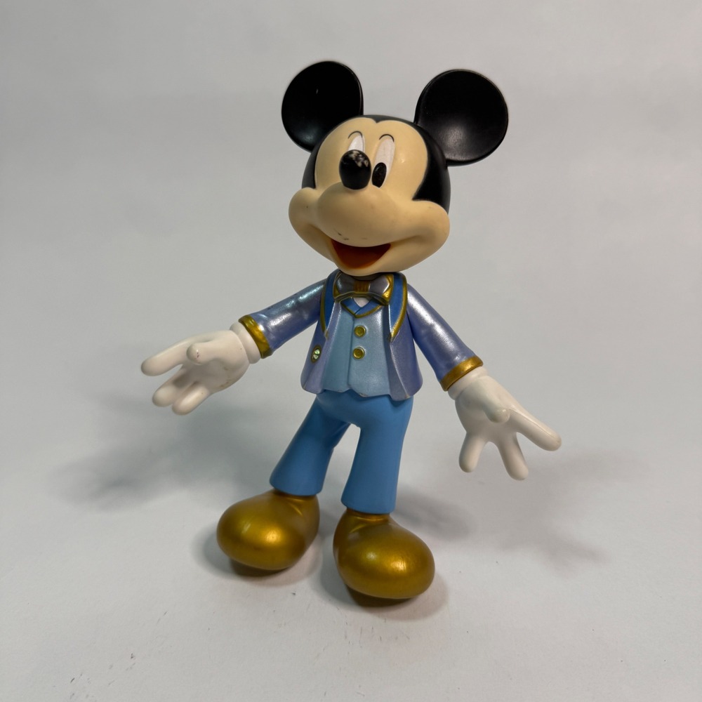 Disney Mickey Mouse Walt Disney World 50th Anniversary EARidescent Figure 3.5"‎